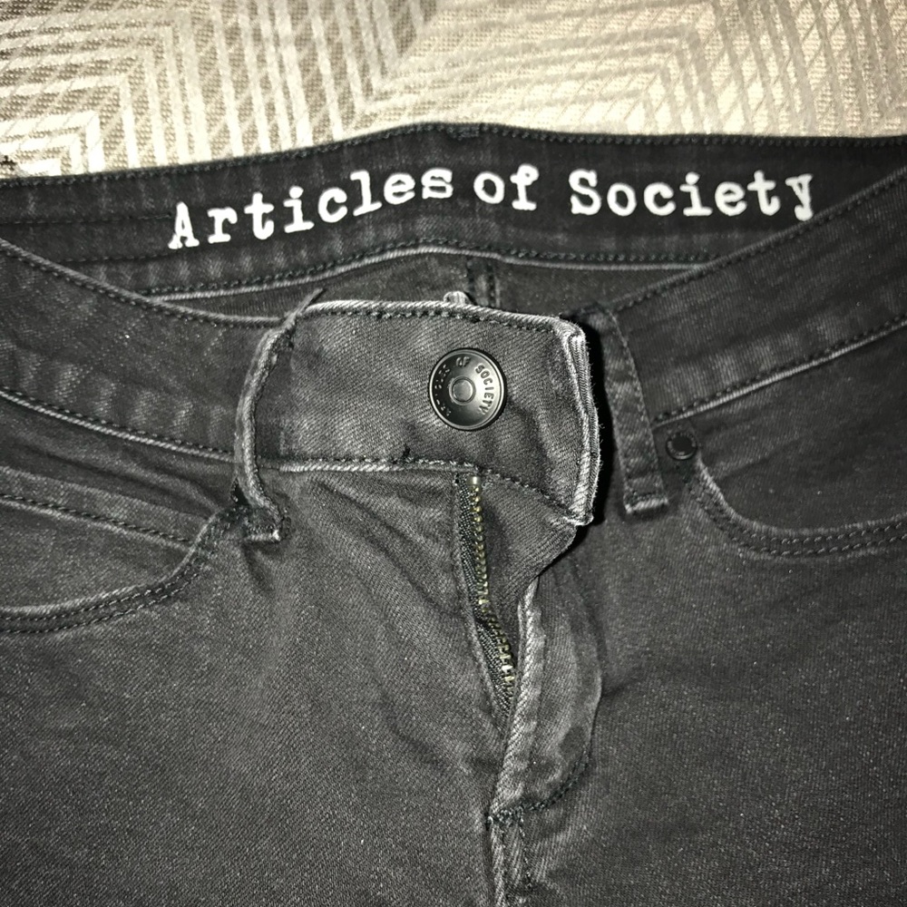 Black Ripped Skinny Jeans